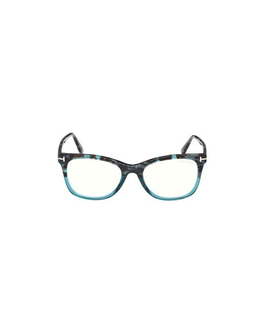 Tom Ford Black Ft5986-B 055 Optical Frames Acetate Squared Normal