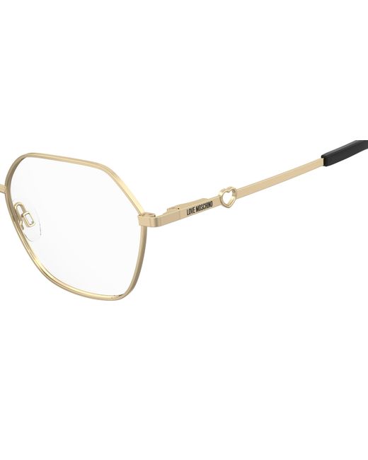 Moschino Black Mol650 000 Optical Frames Metal Round Normal