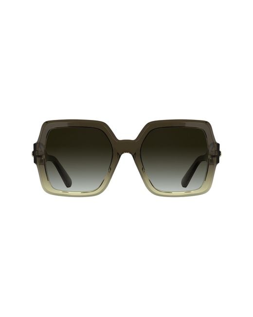 Longchamp Black Lo790S 207 Sunglasses Acetate Squared Normal