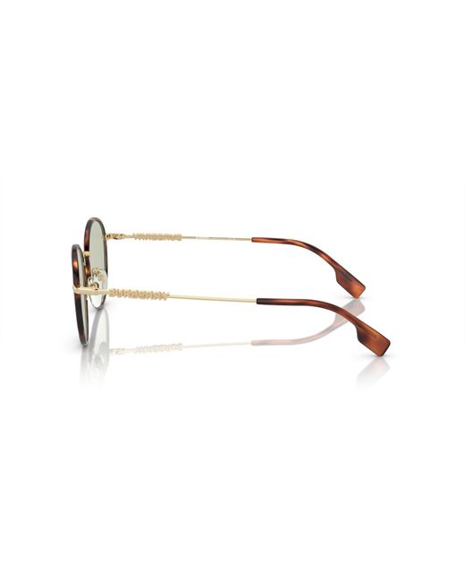 Burberry Black Be3148D 1109/2 Sunglasses Metal Round Normal