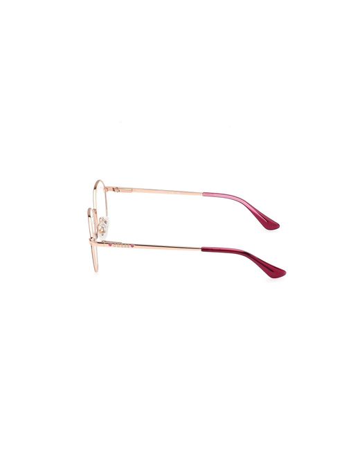 Guess Black Gu9232 005 Optical Frames Metal Round Normal