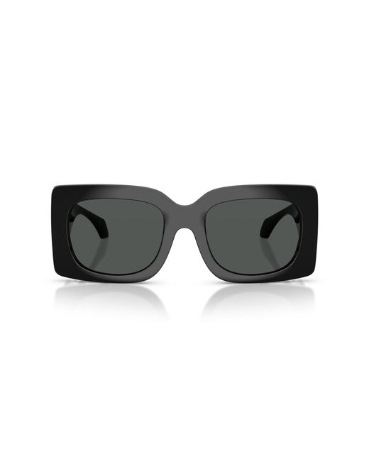Versace Black Ve4496U Gb1/87 Sunglasses Injected Squared Normal