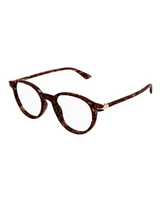 Montblanc Black Mb0340O 002 Optical Frames Acetate Transparent Squared for men