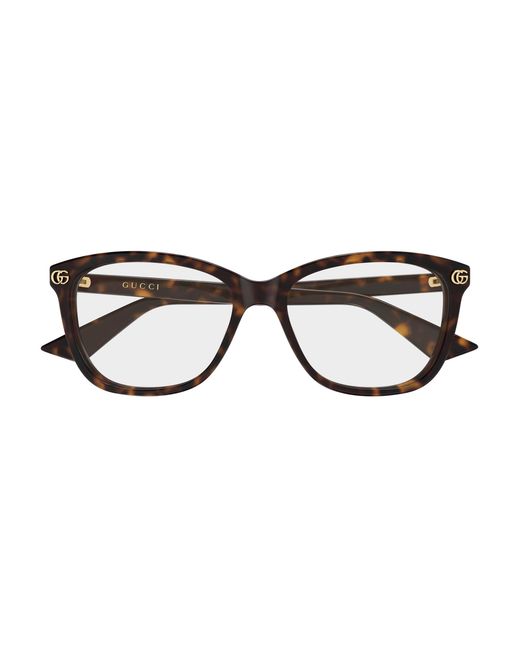 Gucci Black Gg2113Oa 002 Optical Frames Acetate Transparent Squared
