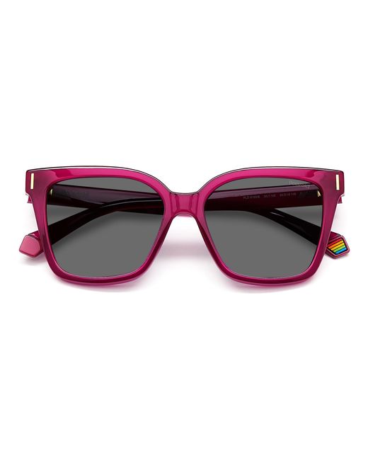 Polaroid Black Pld 6192/S Mu1/M9 Sunglasses Plastic Squared Polarized
