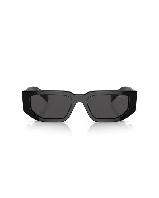 Prada Black Pr 09Zs 1Ab5S0 Sunglasses Acetate Squared Normal for men