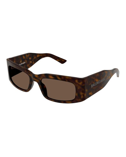 Balenciaga Black Bb0328S 002 Sunglasses Acetate Squared