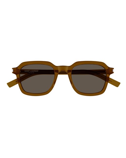 Saint Laurent Black Sl 715 Slim 005 Sunglasses Acetate Squared