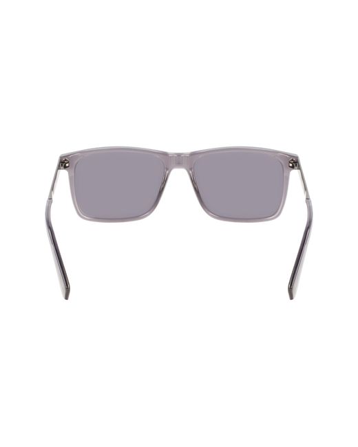 Calvin Klein Black Ckj21624S 050 Sunglasses Injected Squared Photochromatic Mirror for men