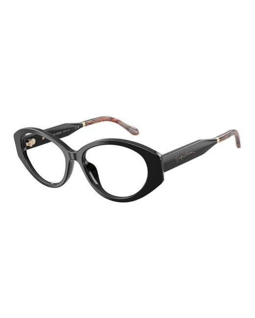 Giorgio Armani Black Ar7281U 5875 Optical Frames Acetate Round Normal
