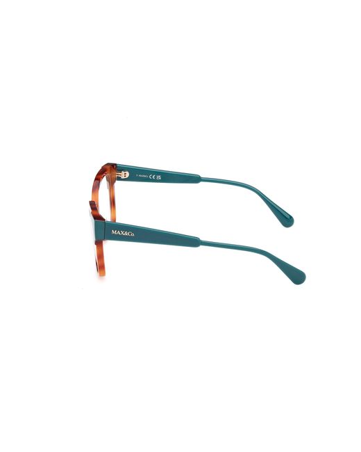 MAX&Co. Black Mo5116 053 Optical Frames Injected Round Normal