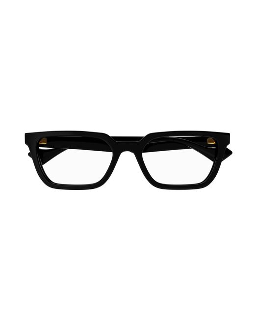 Gucci Black Gg1539O 001 Optical Frames Injected Transparent Squared for men