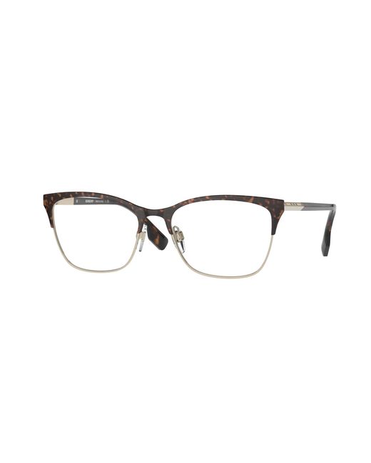 Burberry Black Be1362 Alma 1312 Optical Frames Steel Transparent Cat Eye Normal
