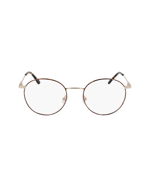 Calvin Klein Black Ck19119 025 Optical Frames Metal Round Normal