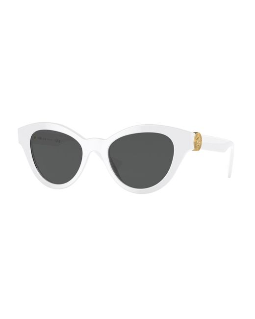 Versace Black Ve4435 314/87 Sunglasses Acetate Butterfly Normal