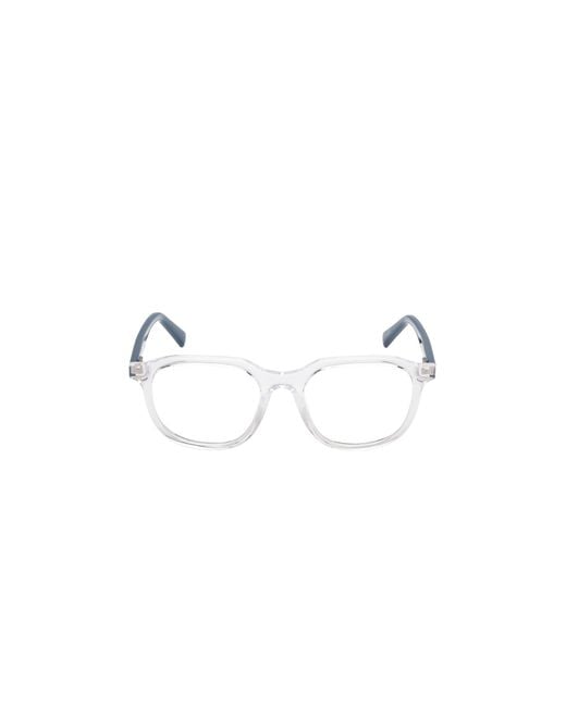 Timberland Black Tb50063 026 Optical Frames Injected Round Normal