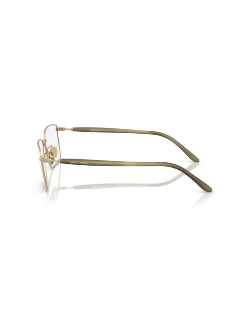 Giorgio Armani Black Ar5150 3002 Optical Frames Steel Transparent Squared Normal for men