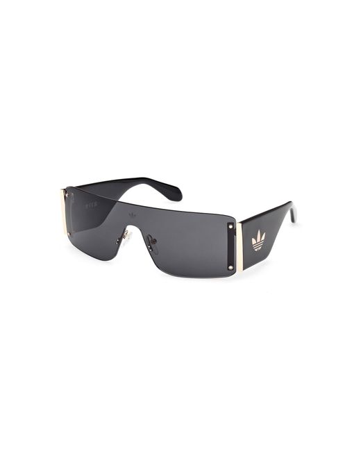 Adidas Black Or0118 01A Sunglasses Injected Smoke Mask Normal