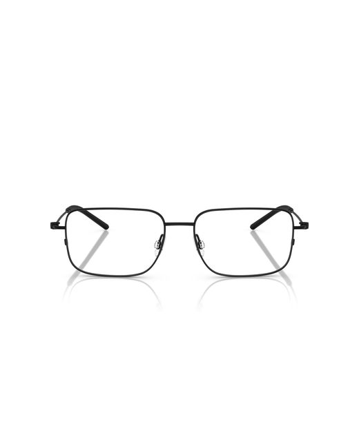 Moncler Black Me1004 1001 Optical Frames Steel Transparent Geometric Normal