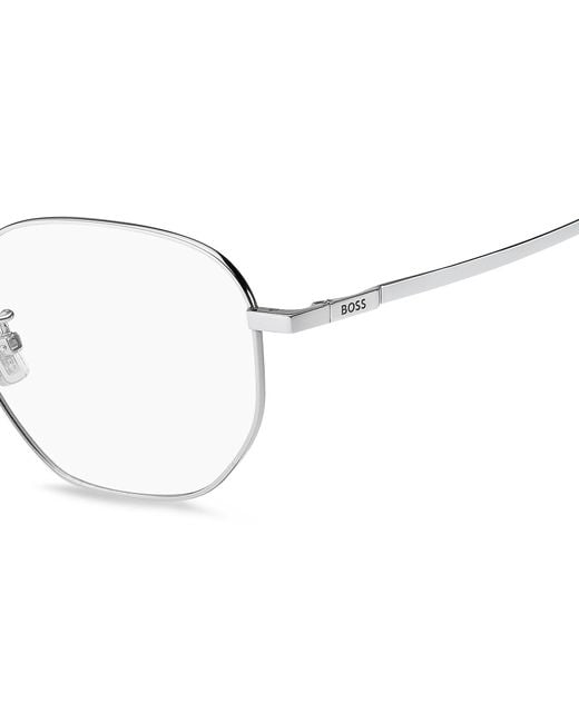 Boss Black Boss 1935/F 010 Optical Frames Titanium Squared Normal for men