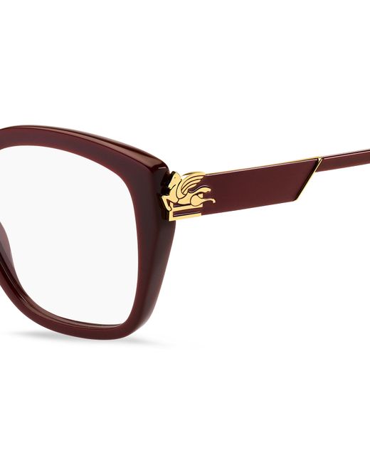 Etro Black 0031 Lhf Optical Frames Acetate Squared