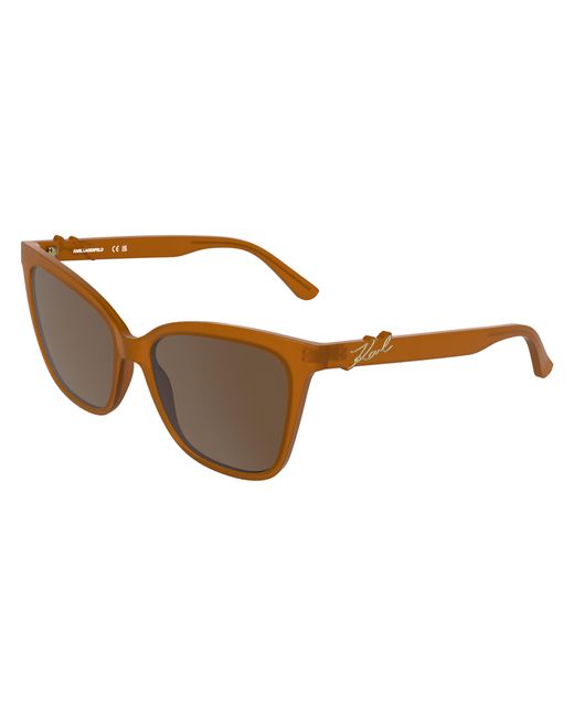 Karl Lagerfeld Black Kl6223S 800 Sunglasses Bio-Injected Squared Normal