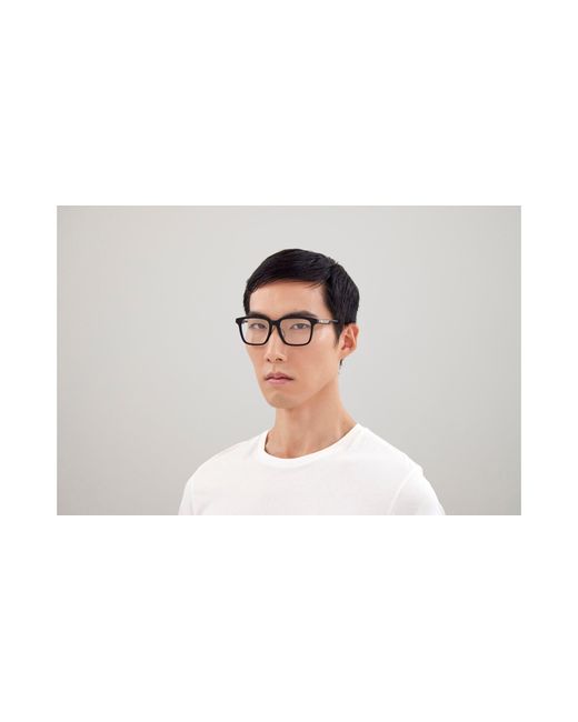 Gucci Black Gg1293Oa 001 Optical Frames Acetate Squared for men