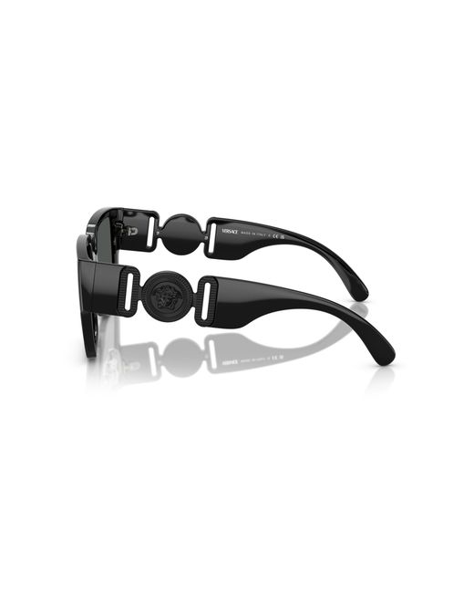 Versace Black Ve4483D 536087 Sunglasses Injected Squared Normal for men