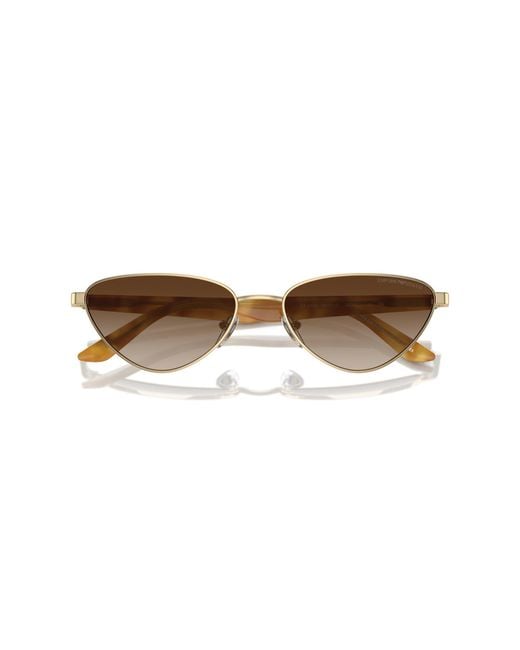 Emporio Armani Black Ea2153 301313 Sunglasses Metal Geometric Normal Shaded
