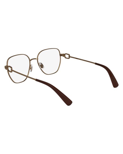 Longchamp Black Lo2169 730 Optical Frames Metal Squared Normal