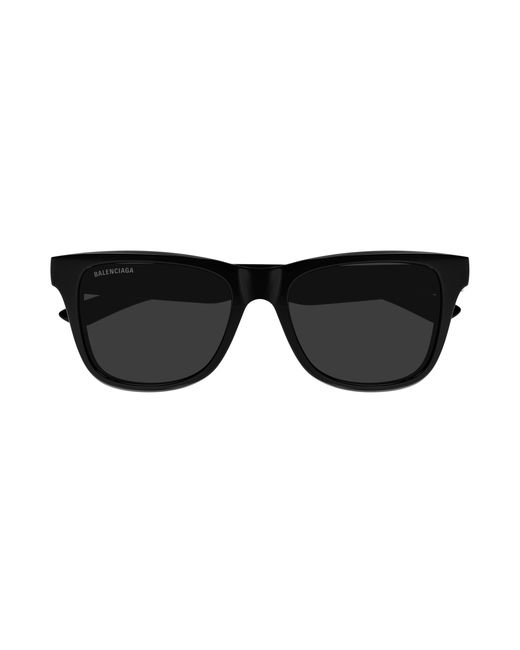 Balenciaga Black Bb0425Sk 001 Sunglasses Acetate Squared for men