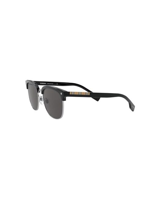 Burberry Black Be4317 Aubrey 300187 Sunglasses Plastic Squared for men