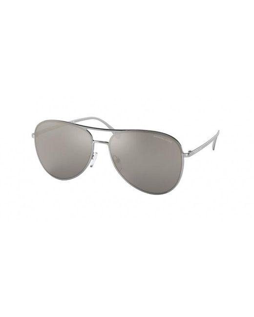 Michael Kors Gray Mk1089 Kona 12086G Sunglasses Metal Pilot Normal Mirror