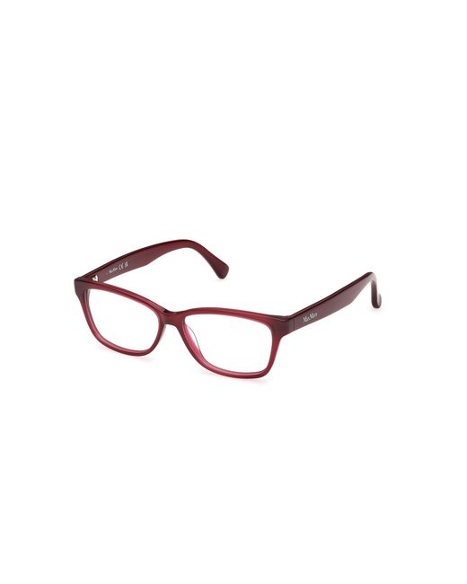Max Mara Black Mm5237 069 Optical Frames Acetate Squared Normal