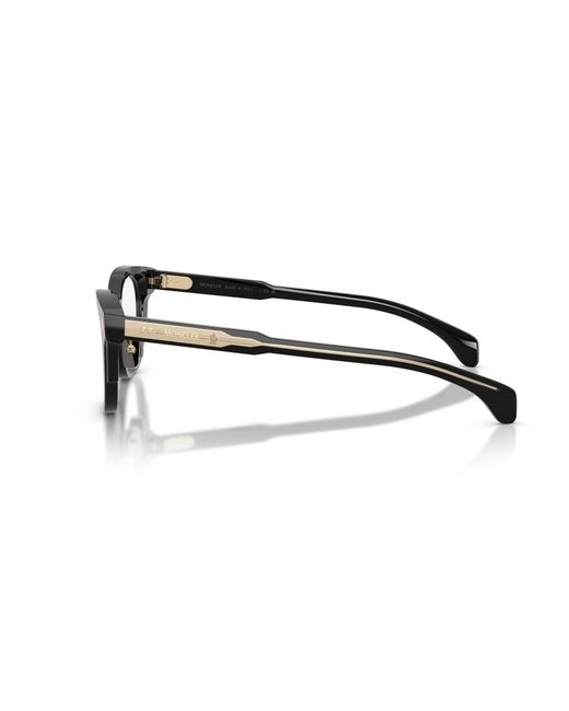 Moncler Black Me2011D 3001 Optical Frames Acetate Transparent Pantos Normal