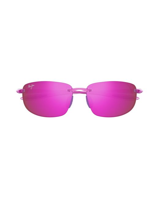 Maui Jim Black Mj0407S 006 Sunglasses Injected Squared