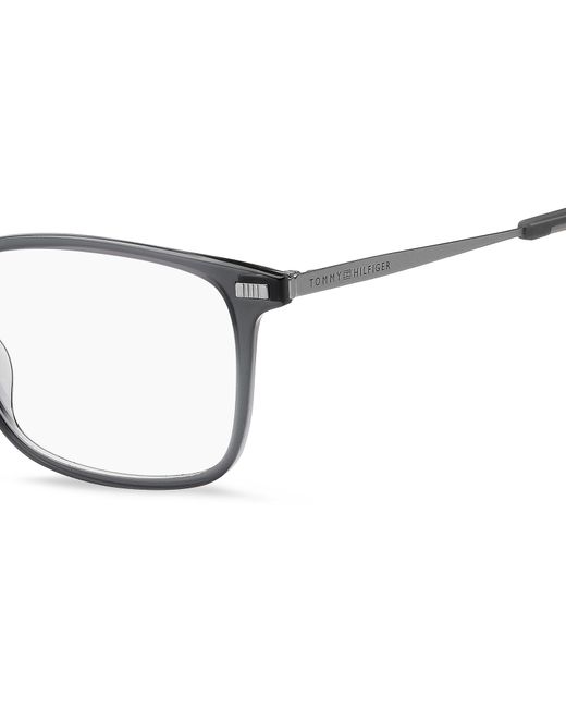 Tommy Hilfiger Black Th 2037 Kb7 Optical Frames Polyamide Squared for men