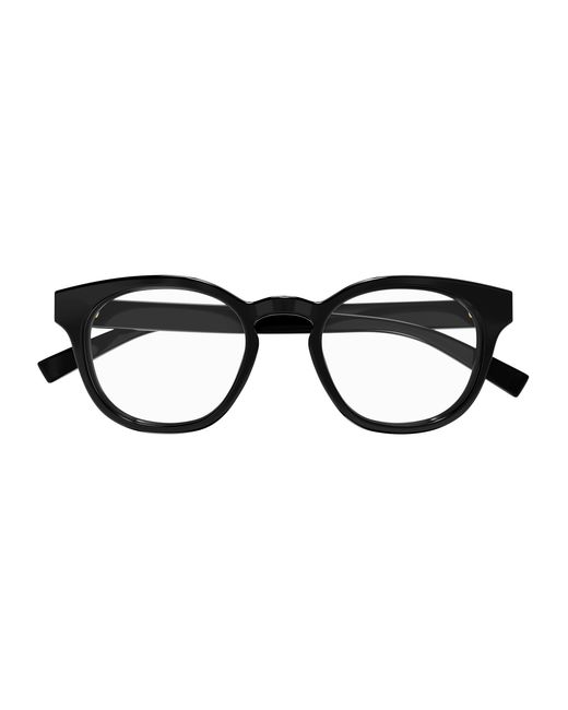 Gucci Black Gg1859O 004 Optical Frames Injected Transparent Round for men
