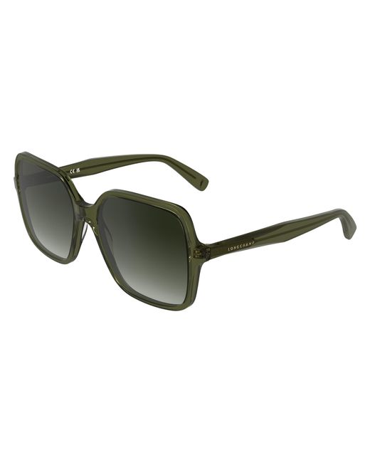 Longchamp Black Lo808S 319 Sunglasses Acetate Squared Normal