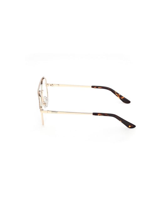 Guess Black Gu50321 032 Optical Frames Metal Pilot Normal