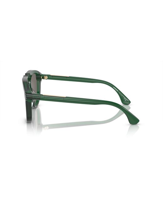 Burberry Green Be4417U 41046G Sunglasses Acetate Pilot Mirrored for men