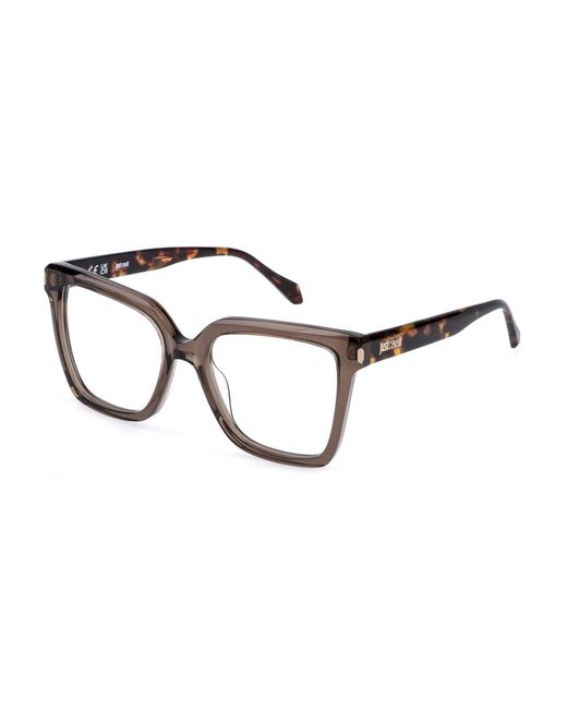 Just Cavalli Black Vjc139 805 Optical Frames Acetate Squared