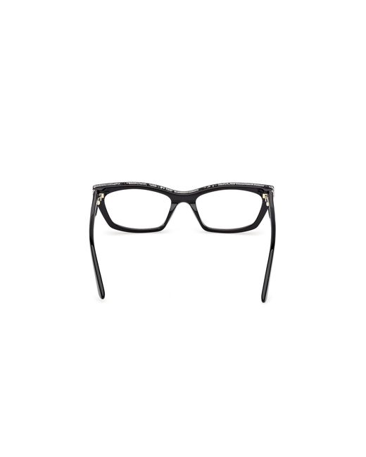 Guess Black Gm50062 71 Optical Frames Acetate Cat Eye Normal