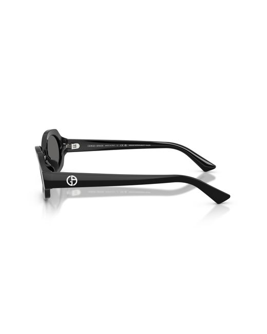 Giorgio Armani Black Ar8245Hu 587587 Sunglasses Acetate Geometric Normal