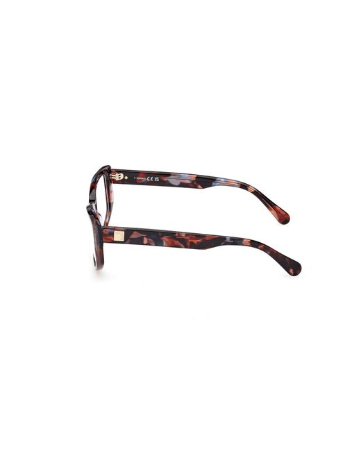 MAX&Co. Black Mo5202 054 Optical Frames Acetate Geometric Normal