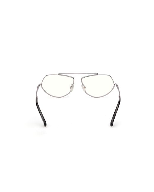 Max Mara Black Mm5202-B 014 Optical Frames Metal Round Normal