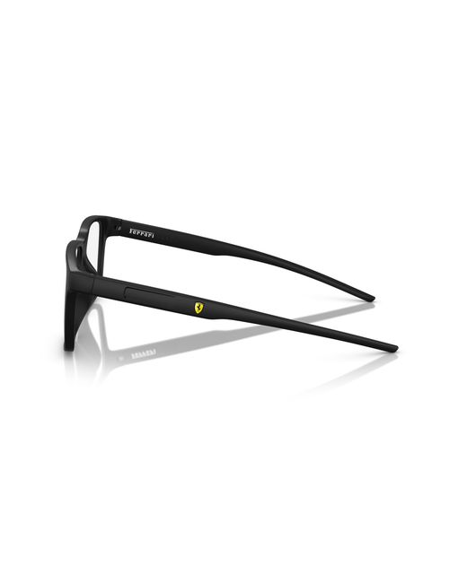 FERRARI SCUDERIA Black Fz8013D 504 Optical Frames Injected Squared Normal