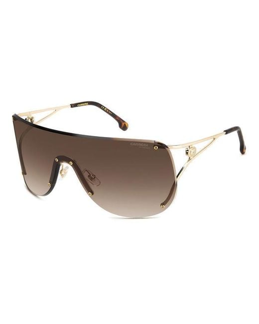 Carrera Black 3006/S 06J/Ha Sunglasses Metal Mask Normal Shaded
