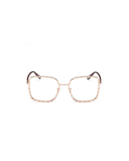 Guess Black Gu50364 028 Optical Frames Metal Squared Normal