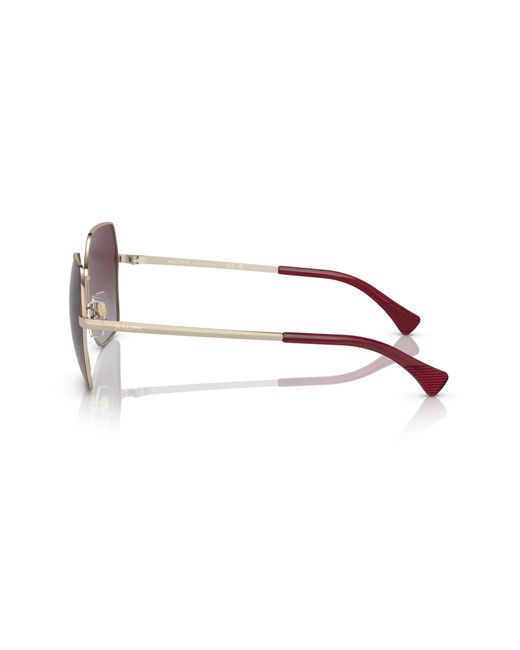 Ralph Lauren Black Ra4138 911662 Sunglasses Metal Squared Polarized Shaded